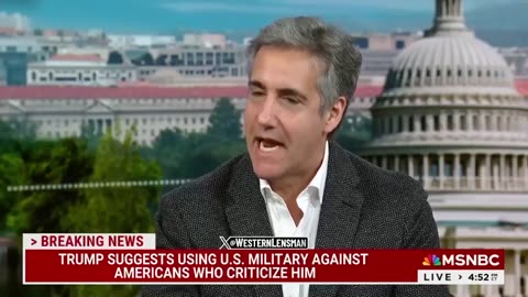 Michael Cohen claims Trump will “get rid” of Congress and the Judiciary,"