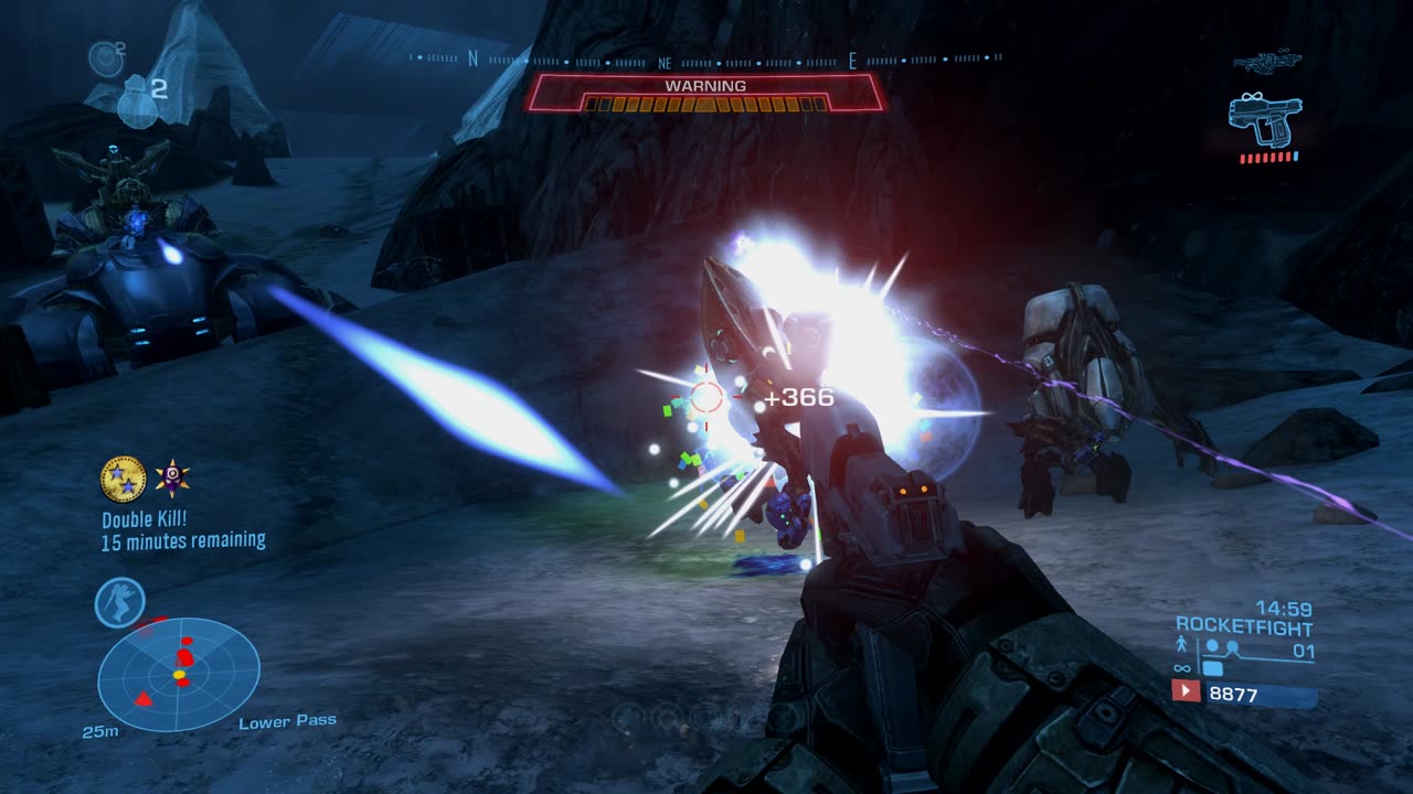 Halo Reach (MCC) Rocketfight on Glacier Map