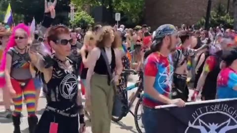 WALK OF SICK SATANISTS!!!