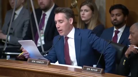 Mayorkas CAUGHT LYING Under Oath!! Josh Hawley Brings The Receipts To Expose Him At Hearing