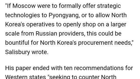 Prophetic updates N.KoreaWithRussia
