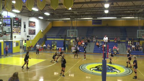 Clarkrange Volleyball Game 8/30/18