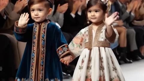 "Adorable Kids' Fashion: A World of Style and Culture"