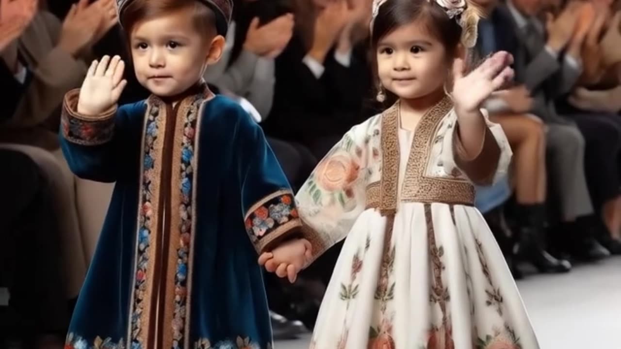 "Adorable Kids' Fashion: A World of Style and Culture"