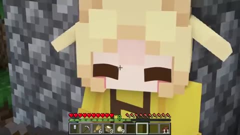 Daisy adopts a Baby Zombie in Minecraft