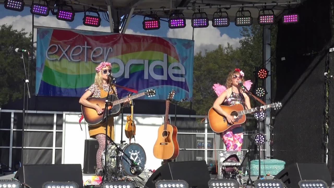 Exeter Devon Britain Gay LGBTQIA+ Pride 2019.Main Stage 5.