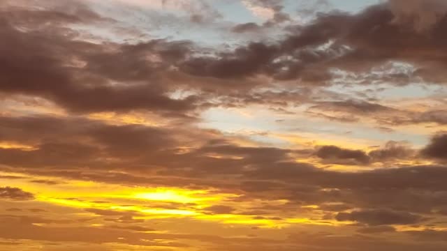Sunset sky
