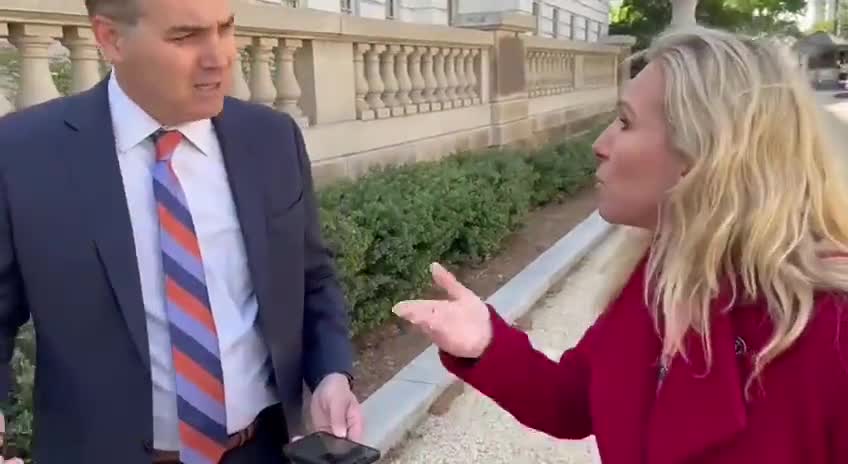 Jim Acosta Tries to Confront MTG - Backfires INSTANTLY