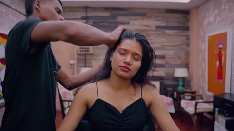 Master Cracker Back Cracking and Comb Head Massage _ Indian Massage