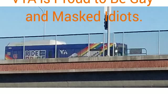 VTA is Proud To Be Gay and Masked Idiots