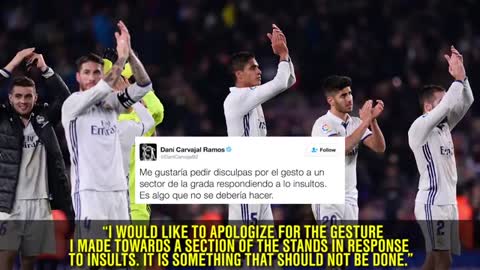 🌻Dani Carvajal got little carried away during El Clasico🌻