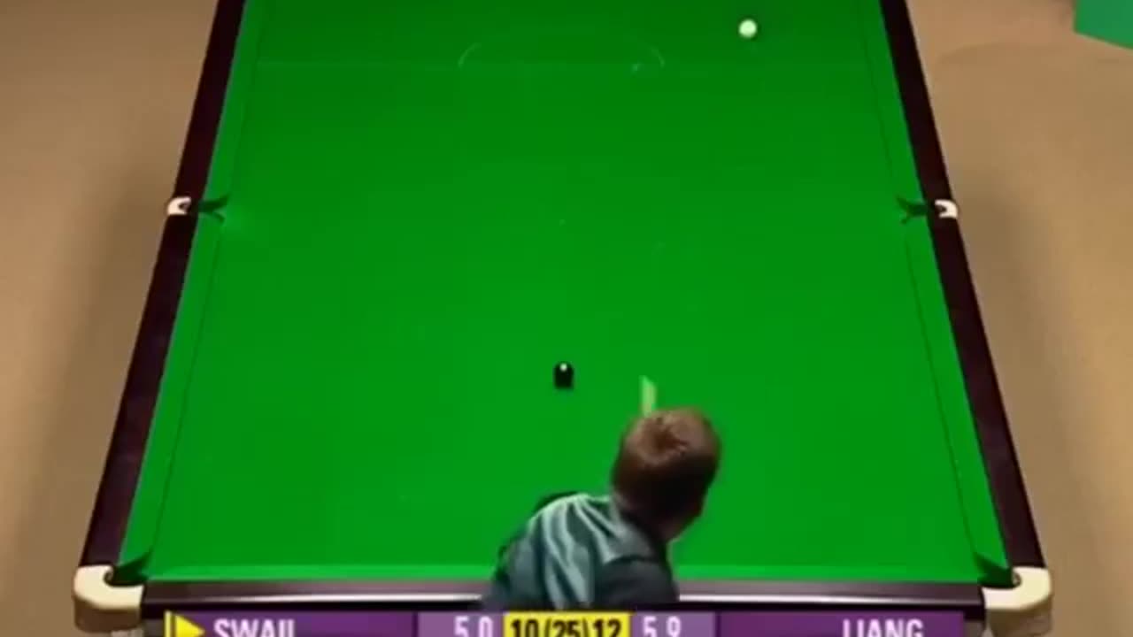 Never Celebrate Too Early in Snooker