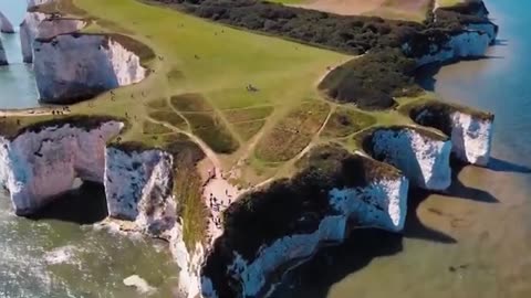 FLYING OVER BRITAIN 4K UHD Calming Music With Scenic Relaxation Nature Videos