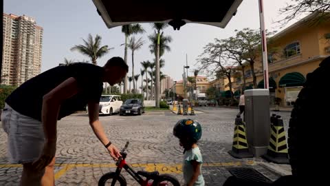 BALANCE BIKE RIDING 21 MONTHS OLD