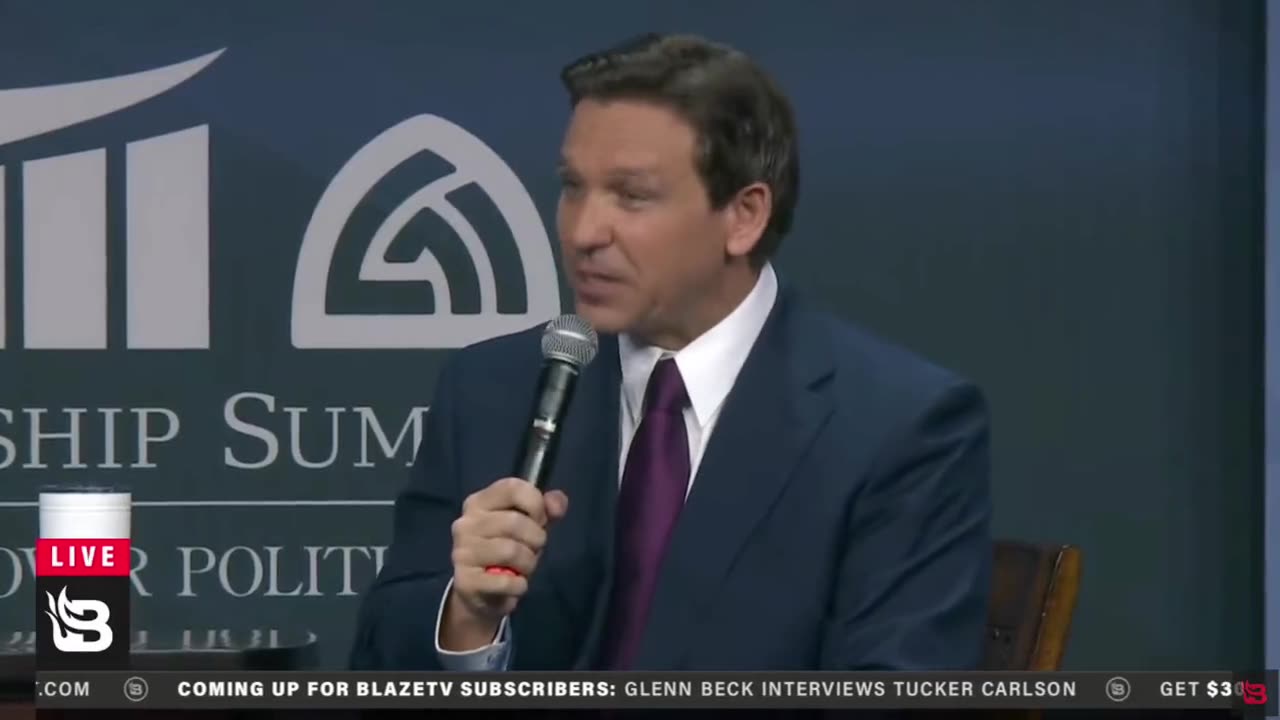 'Public Defecation': Desantis Says He Hopes Newsom Takes Over For Biden