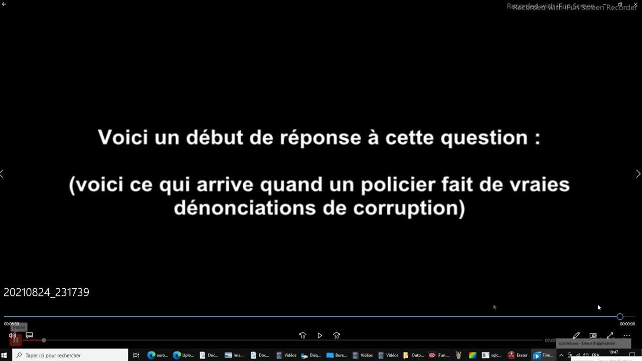 Ancien policier de la SQ un vrais guerrier qui dénonces la corruption..... ( Regardez bien le dépu )