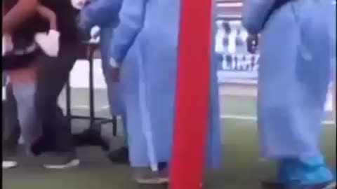 Forcibly Jabbing a young female