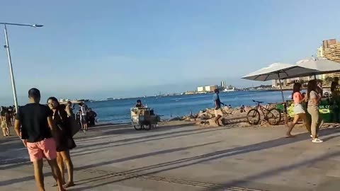 July 2022 Me and my family went to Beira Mar in Fortaleza