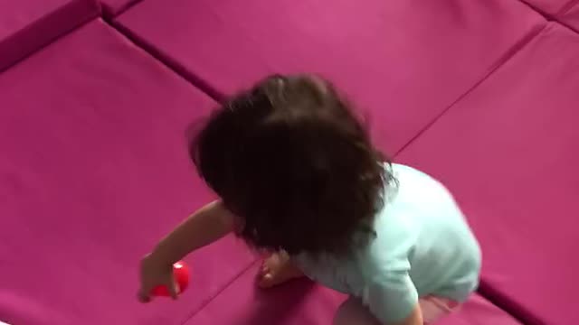 Setting up the playroom