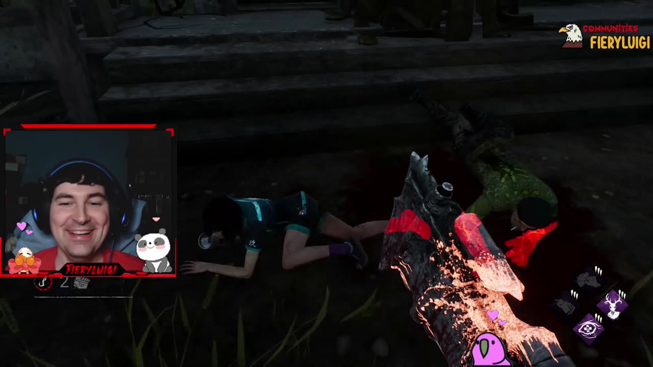 Killer pov Top Trapper Vs Sweatiest Survivors Dead By Daylight Stream Highlights part (75)