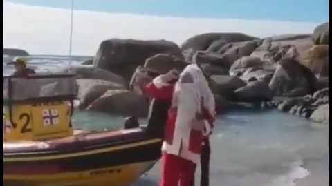 Actual Footage of Santa in Biden Economy