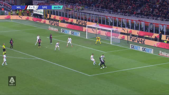 Milan-Spezia 2-1 | Giroud scores acrobatic winner: Goals & Highlights | Serie A 2022/23