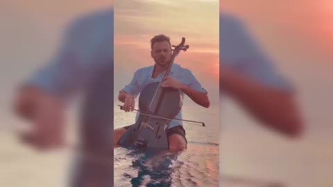 Stjepan Hauser cello enjoy sunset with someone