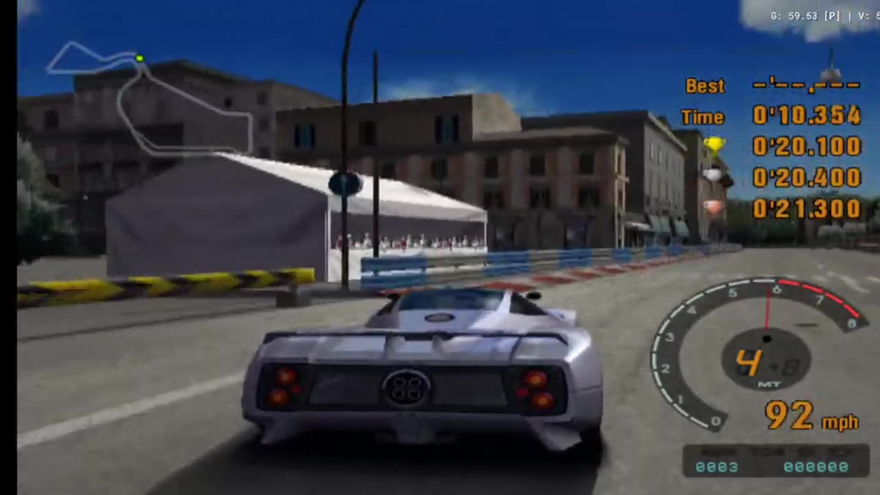 Gran Turismo 3 - License Test IA-6 1st Try(AetherSX2 HD)