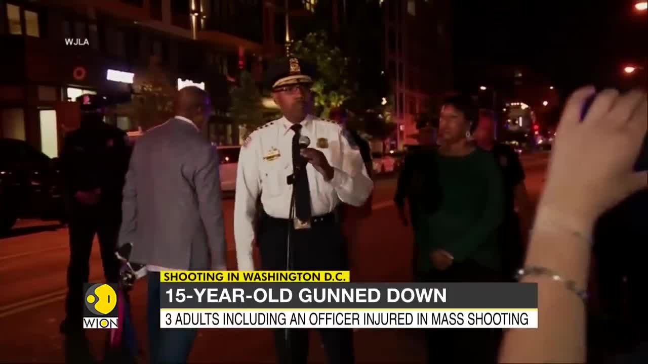 Shooting in Washington DC: 15-year-old gunned down