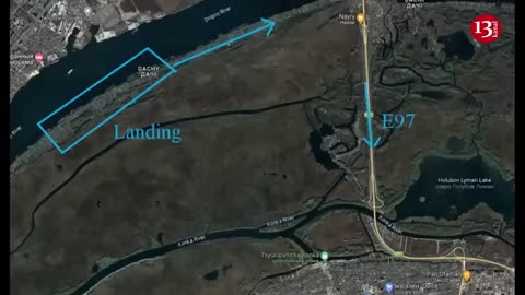 Ukrainian army entered occupied left bank of Kherson through Dnipro River