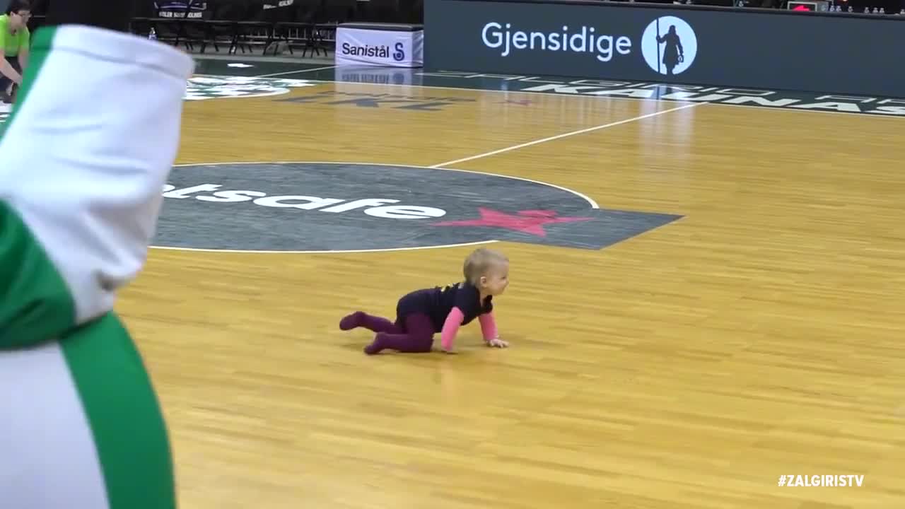 This doll crawls so fast