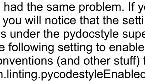 VScodePython Enable PEP8 Naming conventions