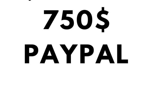 Get 750$ PAYPAL GIFT CARD [FREE]