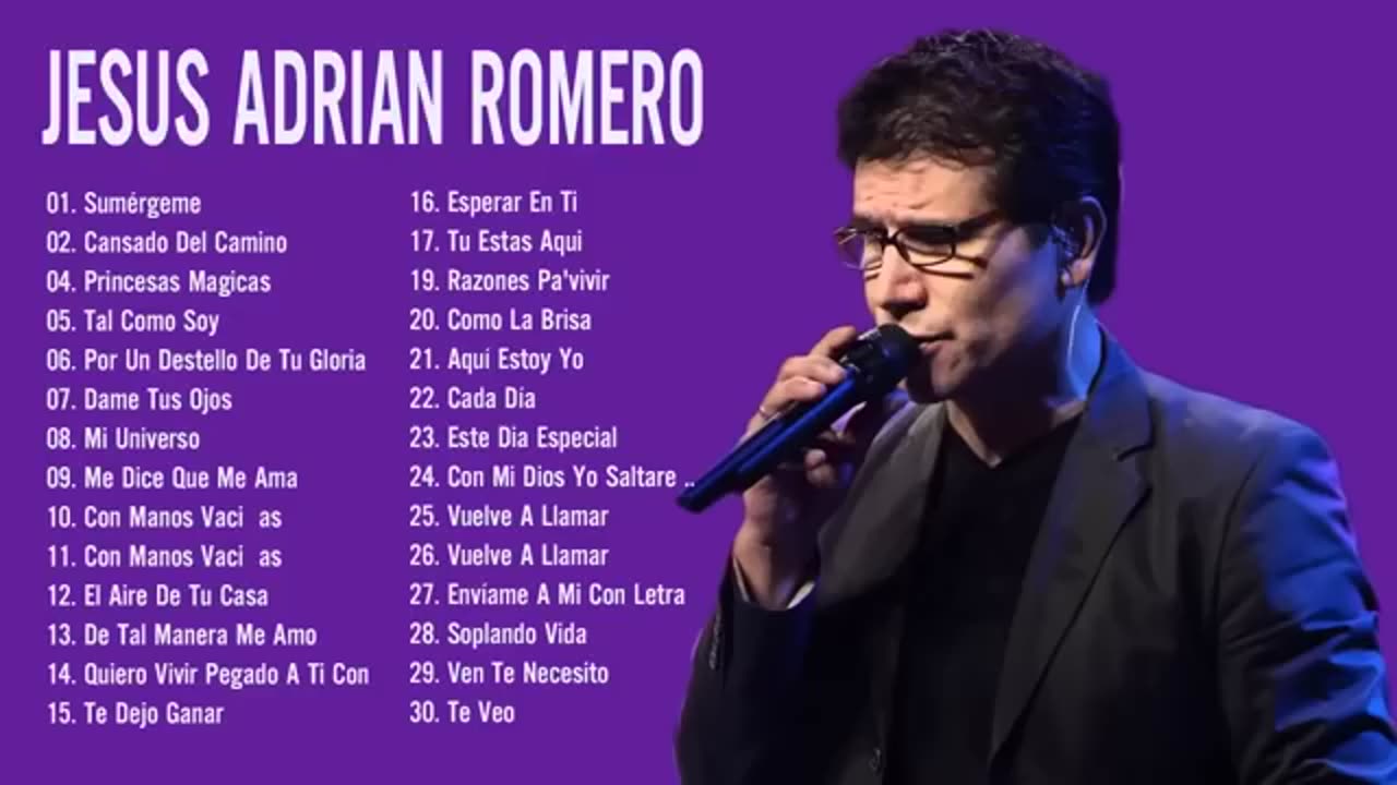 Jesús Adrian Romero Sus Mejores Exitos Musica Cristiana.