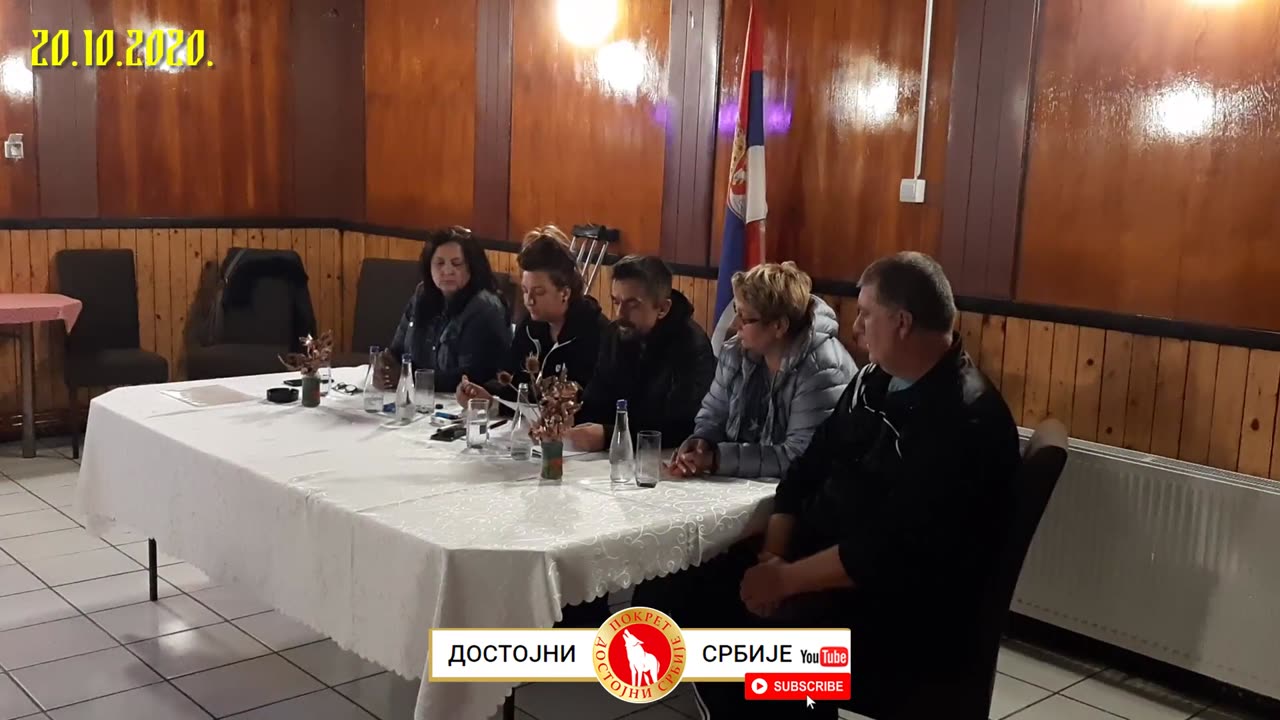 SRBIJA SE BUDI - ODŽACI - FORMIRANJE LOKALNE SAMOUPRAVE - DOSTOJNI SRBIJE - 16.11.2020