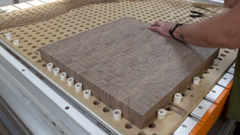 Marine Corps board. CNC wood inlay. BroinwooD.6