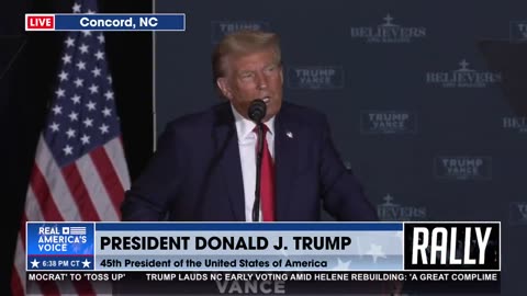SAVING AMERICA - TRUMP RALLY 10-21-24