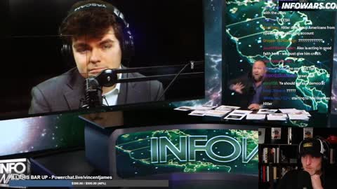 Vincent James reacting to Nick Fuentes Alex Jones interview - 12-13-2022