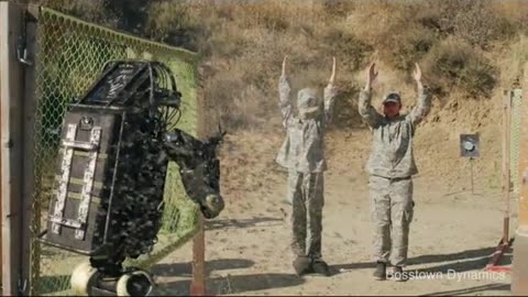 Us army vs robots