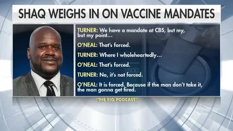 Shaq dunks on vaccine mandates