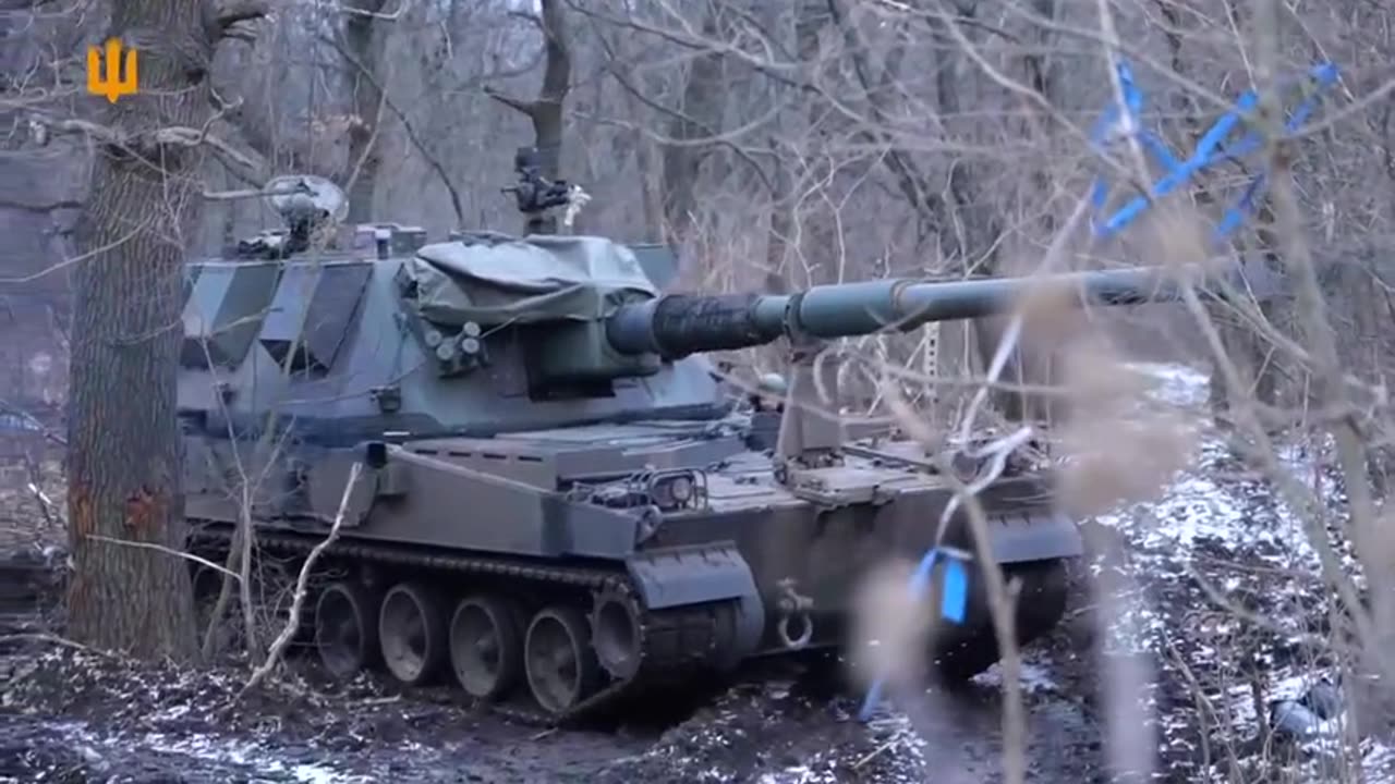 Ukrainian KRAB Artillery Demo