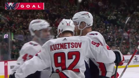 WSH@MIN: Mantha scores goal against Filip Gustavsson