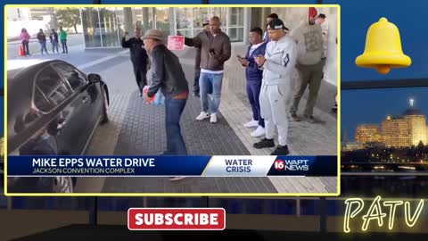 GNews - 👏 #MikeEpps Helps Distribute H2O💧to Citizens of #Jackson, #Mississippi 👏 #goodpr