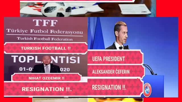 RESIGNATION FIFA UEFA TFF !!. AYHAN SAĞALTICI - Sports HEART is one. TURKISH FOOTBALL PRESIDENT !!.