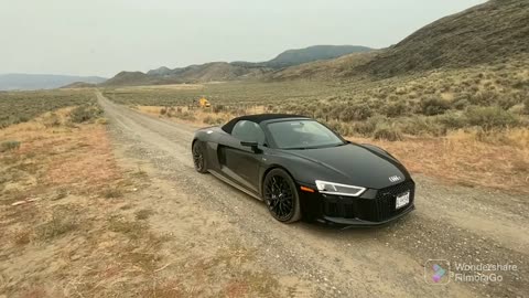 Audi black car