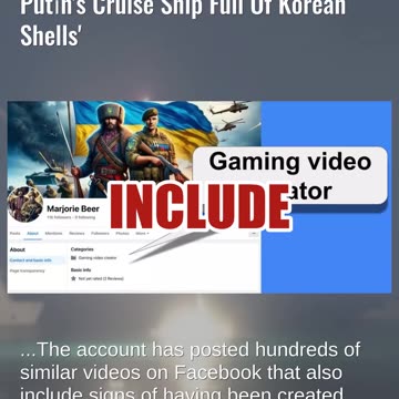 Fact Check: FAKE Video Shows F-16s Causing 'Detonation On Putin Cruise Ship Full Of Korean Shells'