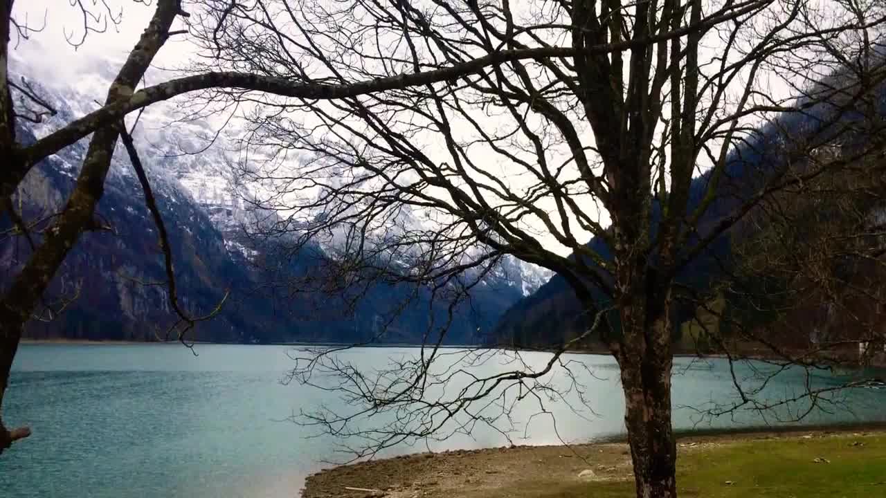 Glarnerland - Lake Klöntalersee (GL) swiss landscape - switzerland - schweiz -suisse