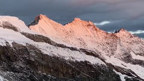 There's nothing like a saas fee sunrise