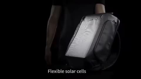 Solar secured backpack