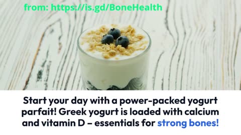 Bone-Boosting Breakfasts: Unlock Stronger Bones with Dairy!